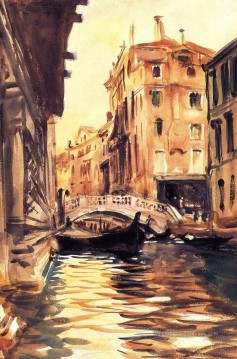 Ponte della Canonica John Singer Sargent Peinture à l'huile